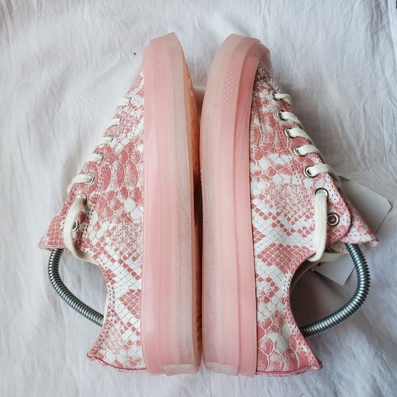 Converse Golf Wang x Chuck Taylor 70 Low Ox Pink Python Sneakers Men's Size 8.5 - Picture 6 of 10